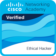 Cisco Certified Ethical Hacker verified badge
